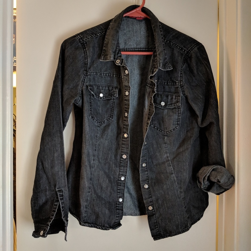 *last week, offers accepted* denim jacket